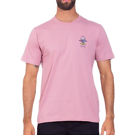 Camiseta Rip Curl The Serach SM25 Masculina Mushroom