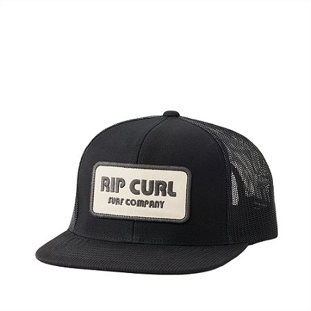 Boné Rip Curl Aba Reta Icons Pump Trucker SM25 Black