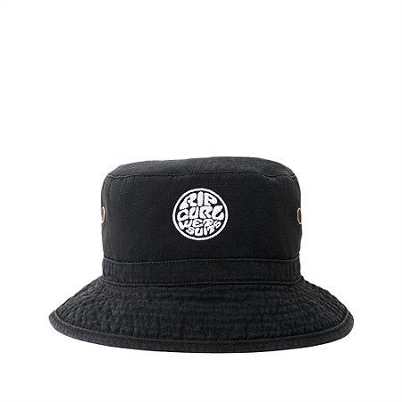 Chapéu Rip Curl Wetty Icon Bucket Hat SM25 Black