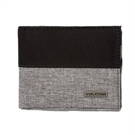 Carteira Volcom Block Stone SM25 Preto