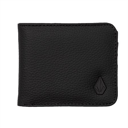 Carteira Volcom Metal Black Stone SM25 Preto