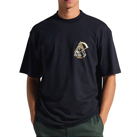 Camiseta Volcom Comfort Reaps SM25 Masculina Preto
