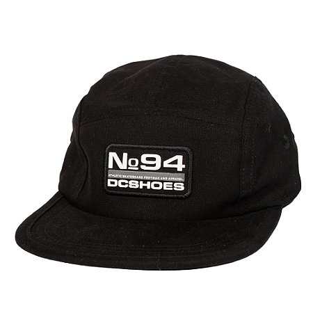 Boné DC Shoes Aba Reta NO 94 SM25 Preto