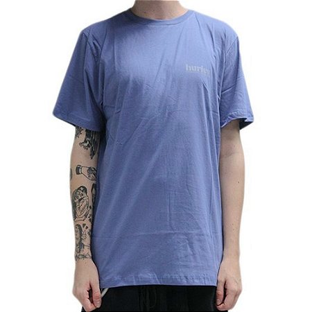 Camiseta Hurley Puff Oversize SM25 Masculina Roxo