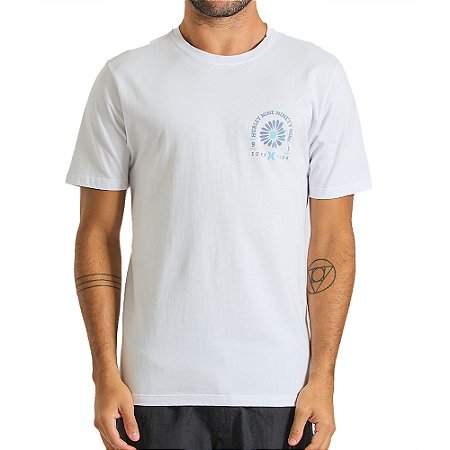 Camiseta Hurley Desert SM25 Masculina Branco