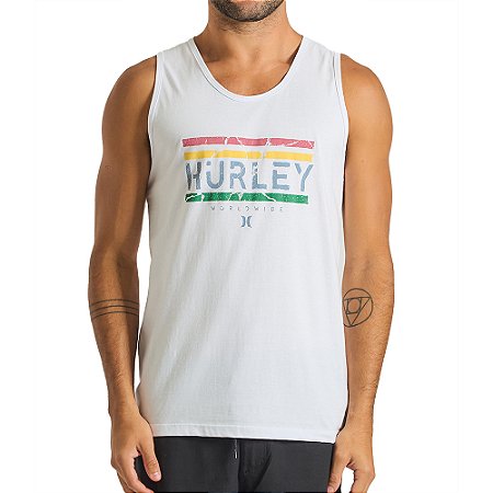 Regata Hurley Jam SM25 Masculina Branco