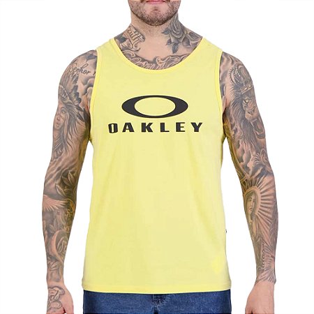 Regata Oakley Bark Tank SM25 Masculina Yellow Vintage