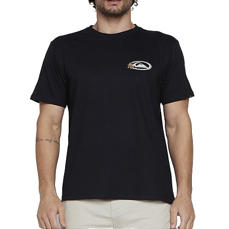 Camiseta Quiksilver Celestial Guardian SM25 Masculina Preto