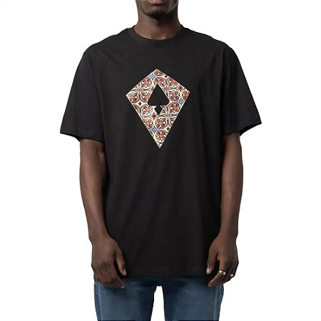 Camiseta MCD Pipa Vitral Textura SM25 Masculina Preto