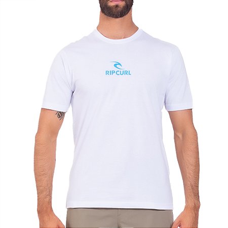 Camiseta Rip Curl Icon SM25 Masculina Branco