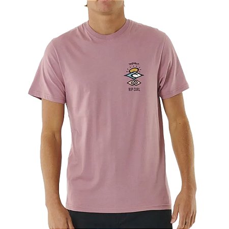 Camiseta Rip Curl The Search Oversize S25 Masculina Mushroom