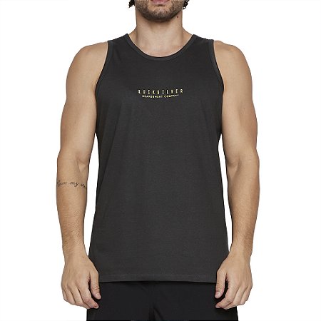 Regata Quiksilver Hibiscus Pop SM25 Masculina Cinza Escuro