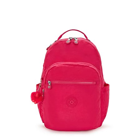 Mochila Kipling Seoul Confetti Pink Rosa