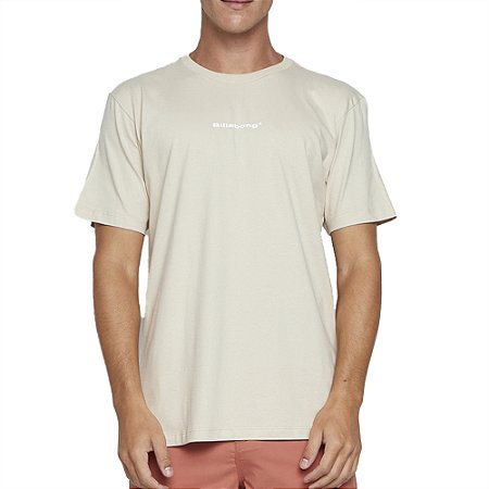 Camiseta Billabong Smitty SM25 Masculina Areia