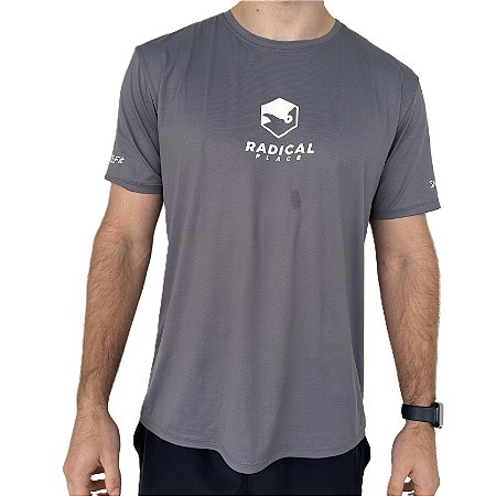 Camiseta Radical Place Masculina Cinza