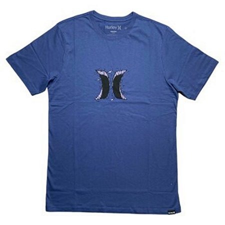 Camiseta Hurley Hole SM25 Masculina Roxo