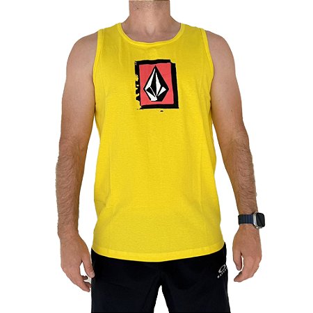 Regata Volcom Gradation SM25 Masculina Amarelo