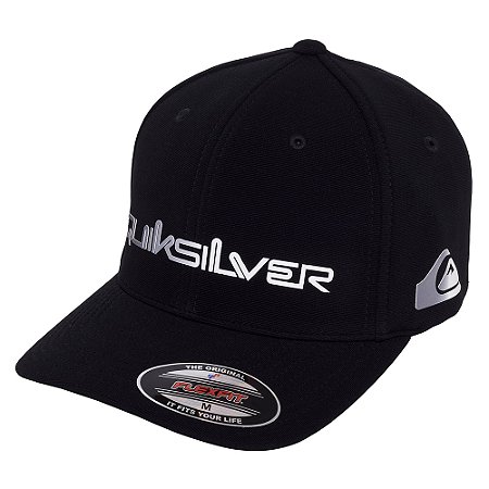 Boné Quiksilver Aba Curva Gradient Type New Wave SM25 Black