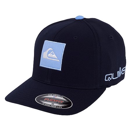 Boné Quiksilver Aba Curva Emb Square Logo SM25 Navy