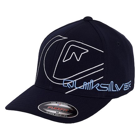 Boné Quiksilver Aba Curva Emb Side Omni SM25 Navy