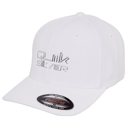 Boné Quiksilver Aba Curva Omni Chrome Line SM25 White