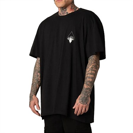 Camiseta MCD Espada Arame Enfarpado Oversized SM25 Preto