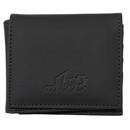 Carteira Lost Wallet Emborrachada SM25 Preto