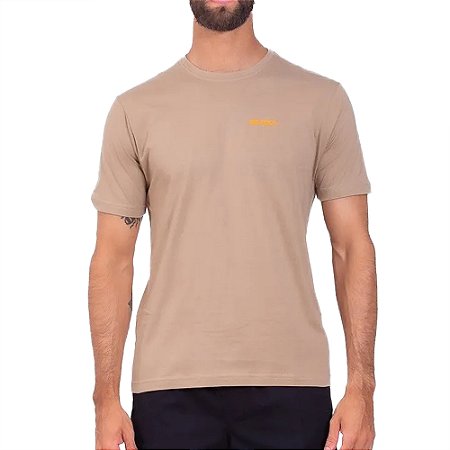 Camiseta Rip Curl Brand Icon Big SM25 Masculina Sand Dune