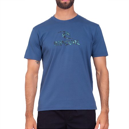 Camiseta Rip Curl Mason Logo Filter SM25 Washed Navy