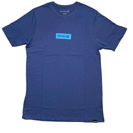 Camiseta Hurley Box SM25 Masculina Roxo