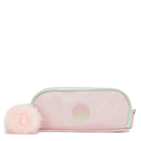 Estojo Kipling Gitroy Blush Metallic