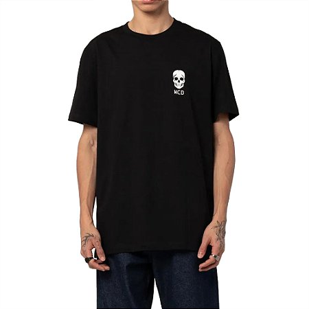 Camiseta MCD Logo Caveira SM25 Masculina Preto