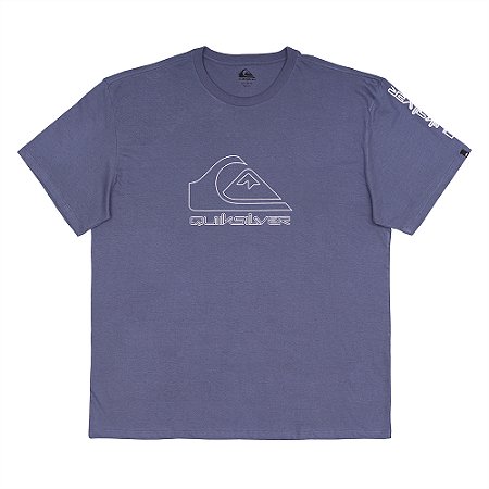 Camiseta Quiksilver New Tour Plus Size SM25 Azul Escuro