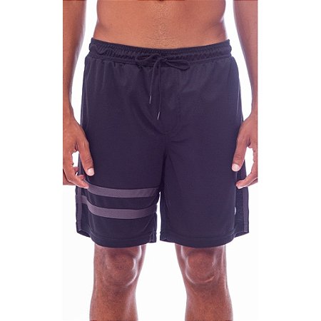 Bermuda Hurley Square 18" SM25 Masculina Preto