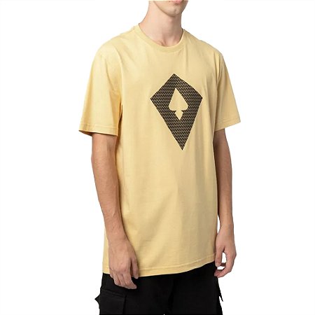 Camiseta MCD Pipa Texturizada Relevo SM25 Amarelo Ensol