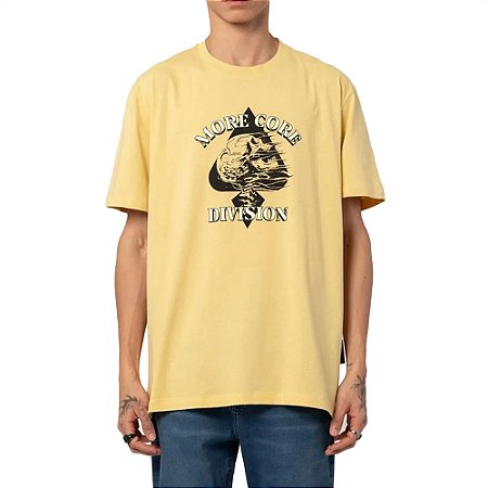 Camiseta MCD Cranio Desintegrando SM25 Amarelo Ensol