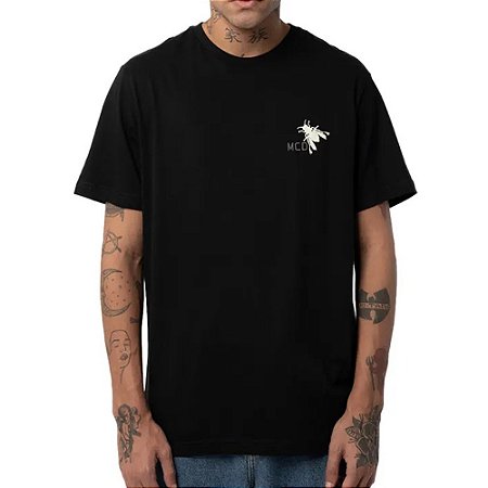 Camiseta MCD Vespa Caveira SM25 Masculina Preto