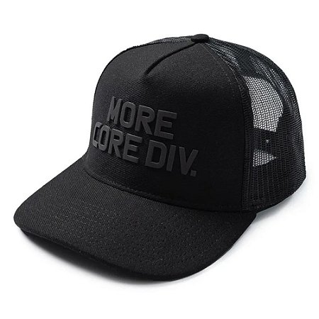 Boné MCD Aba Curva Trucker More Core Div SM25 Preto