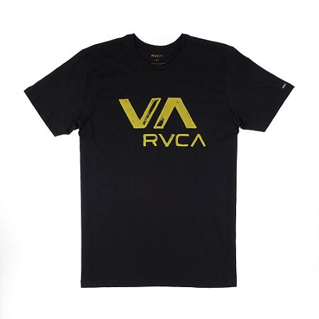 Camiseta RVCA VA Ink Preta