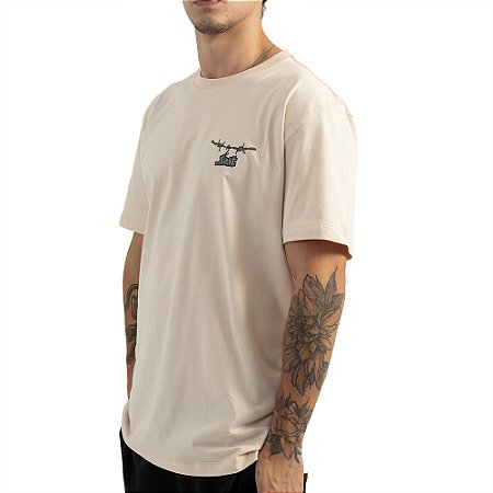 Camiseta Lost Board To Death SM25 Masculina Tapioca