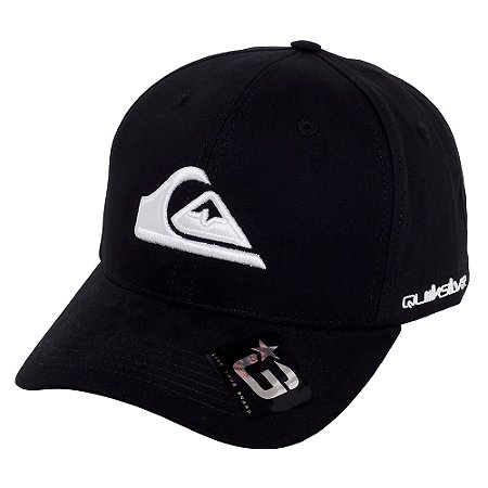Boné Quiksilver Aba Curva Decades SM25 Preto