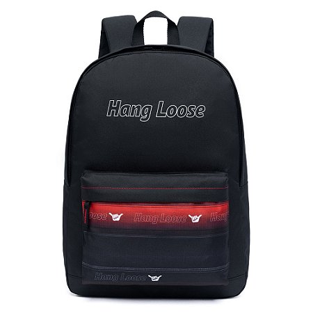 Mochila Hang Loose Red 18L SM25 Preto/Vermelho