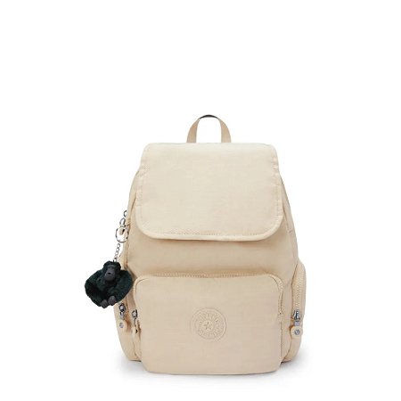 Mochila Kipling City Zip S Back To Beige