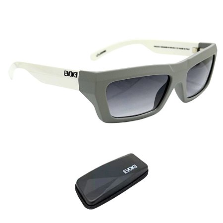 Óculos de Sol Evoke Outlaw Gb01T Grey White Black Gray