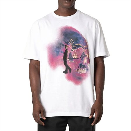 Camiseta MCD Caveira Raio X SM25 Masculina Branco