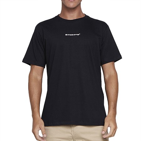Camiseta Billabong Smitty SM25 Masculina Preto
