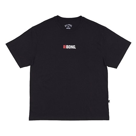 Camiseta Billabong Bong Plus Size SM25 Masculina Preto