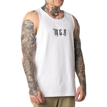 Regata MCD MCD Gothic SM25 Masculina Branco