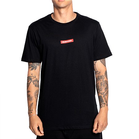 Camiseta DC Shoes Tape DCShoe SM25 Masculina Preto