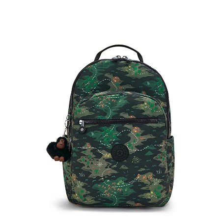 Mochila Kipling Seoul College Camo Treasure